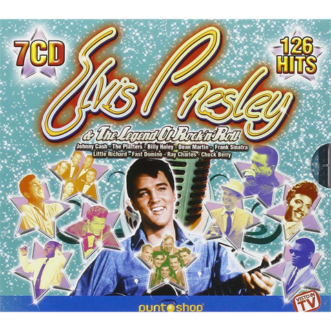 ELVIS PRESLEY - & THE LEGENDS OF ROCK'N'ROLL (7CD BOX)
