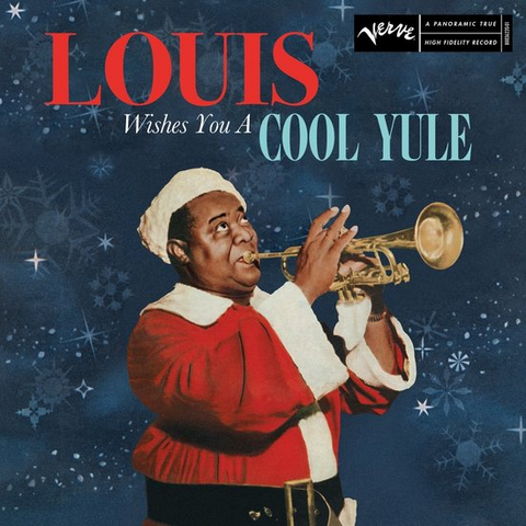 LOUIS ARMSTRONG - LOUIS WISHES YOU A COOL YULE (LP - ROSSO - 2022)