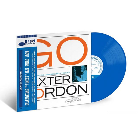 DEXTER GORDON - GO! (LP - 85TH BLUE NOTE ANN | BLUE - INDIE ONLY | REM24 - 1962)