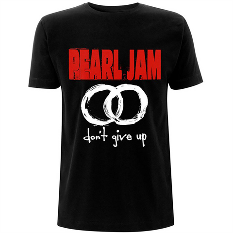 PEARL JAM - DON'T GIVE UP - Black - (M) - T-Shirt