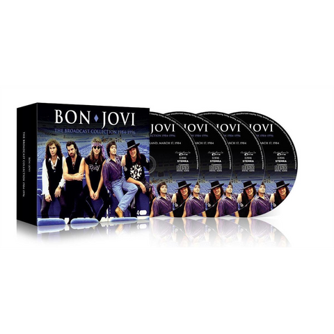 BON JOVI - THE BROADCAST COLLECTION 1984-1996 (4cd)