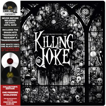 KILLING JOKE - LIVE AT LOKERSE FEESTEN 2003 (2LP+DVD - clrd - RSD'24)
