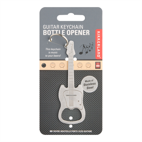 GUITAR - BOTTLE OPENER - GUITAR KEYCHAIN - BOTTLE OPENER | PORTACHIAVI APRIBOTTIGLIE