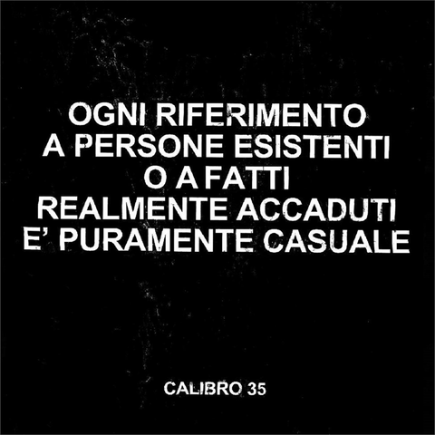 CALIBRO 35 - OGNI RIFERIMENTO A PERSONE… (LP - 2012)