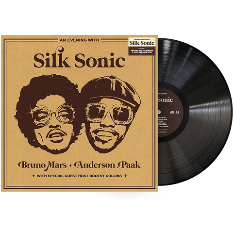 SILK SONIC - ANDERSON PAAK & BRUNO MARS - AN EVENING WITH SILK SONIC (LP – 2022)