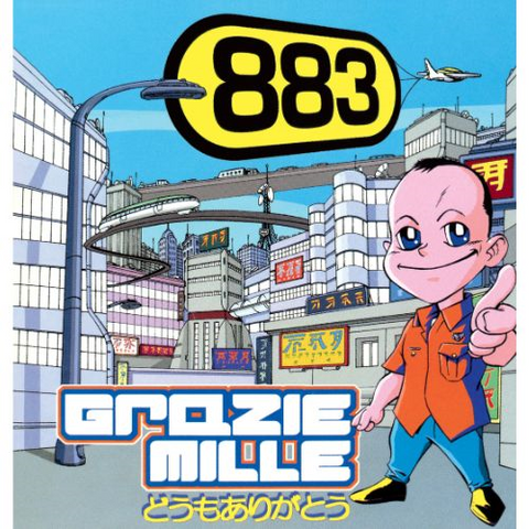 883 - GRAZIE MILLE (LP - 25TH ANN | SPLATTER | REM24 - 1999)