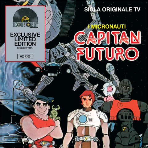 I MICRONAUTI - CAPITAN FUTURO (7" - ROSSO - RSD'26)