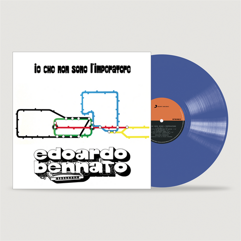 EDOARDO BENNATO - IO CHE NON SONO L'IMPERATORE (LP - blu | ltd 500 copie | rem23 - 1975)