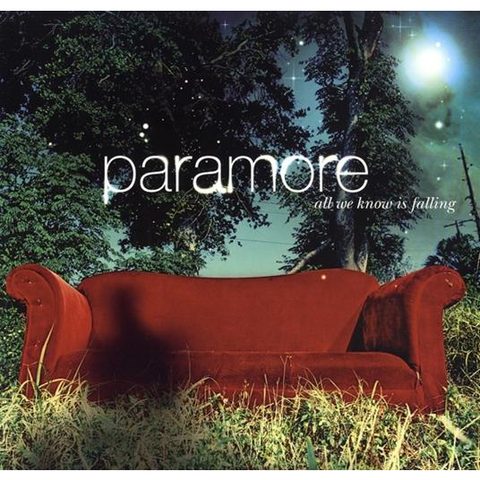 PARAMORE - ALL WE KNOW IS FALLING (LP - argento | rem21 - 2005)