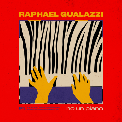 RAPHAEL GUALAZZI - HO UN PIANO (LP - sanremo - 2020)