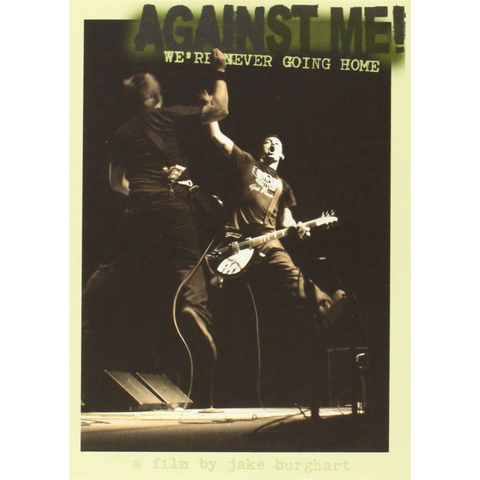 AGAINST ME! - WE'RE NEBER GOING HOME (dvd)