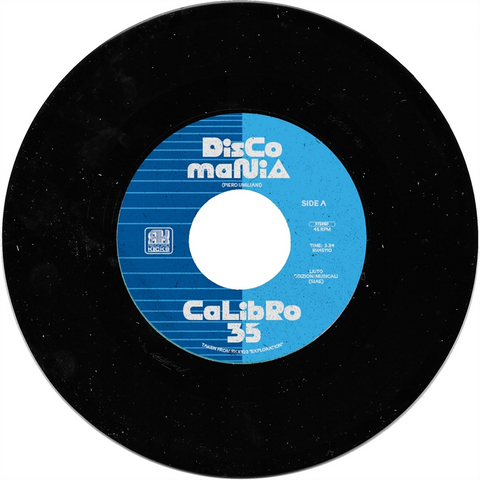 CALIBRO 35 - DISCOMANIA / JAZZ CARNIVAL (7" - 2025)
