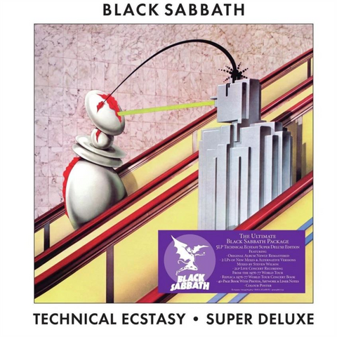BLACK SABBATH - TECHNICAL ECSTASY (5LP - SUPER DELUXE | REM’21 - 1976)