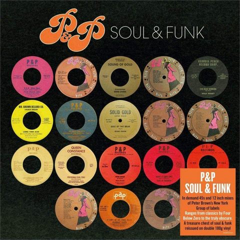 P&P - ARTISTI VARI - P&P SOUL & FUNK (2LP - COMPILATION - 2020)