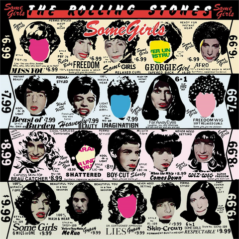 THE ROLLING STONES - SOME GIRLS (LP - HALF SPEED - 1978)