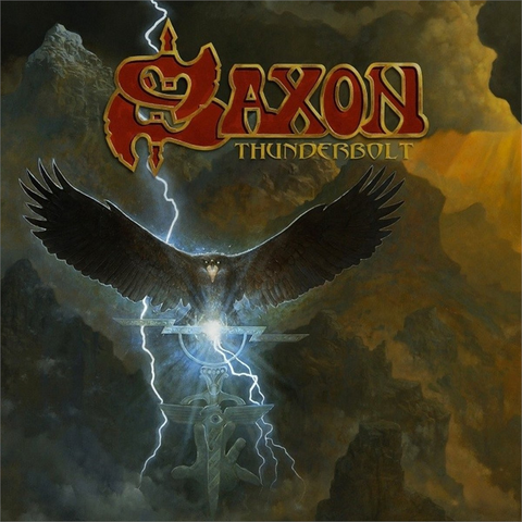 SAXON - THUNDERBOLT (LP - 2018 - colored vinyl)