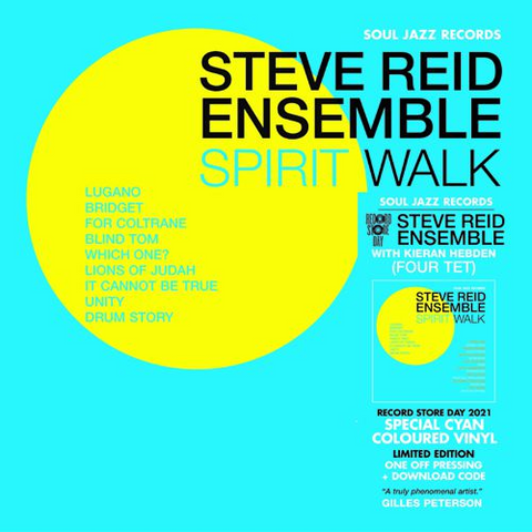 STEVE REID ENSEMBLE - SPIRIT WALK (2LP - blue - RSD'21)