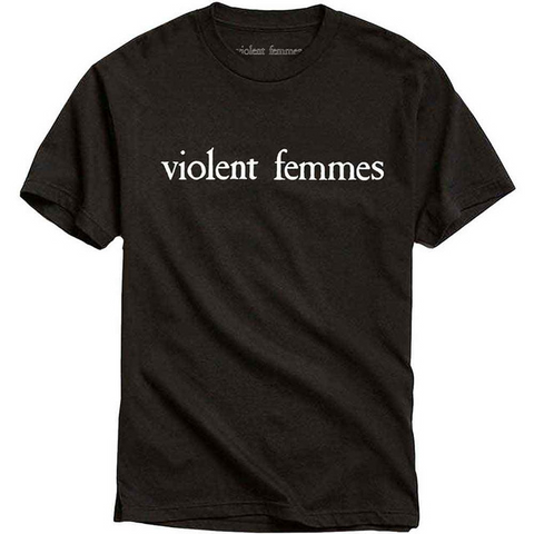 VIOLENT FEMMES - WHITE VINTAGE LOGO - NERO - (XL) - TSHIRT