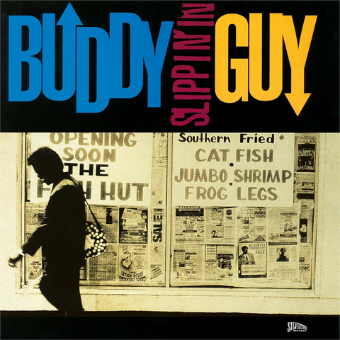 BUDDY GUY - SLIPPIN' IN (LP - BLUE | LTD 1000 COPIES | REM24 - 1994)