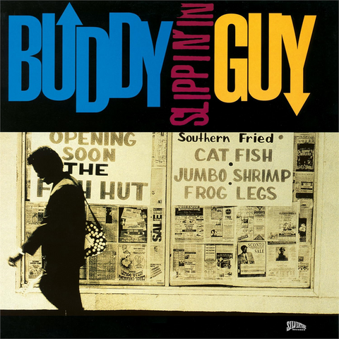 BUDDY GUY - SLIPPIN' IN (LP - blue | ltd 1000 copies | rem24 - 1994)