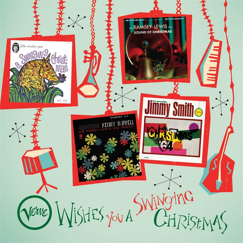 VERVE RECORDS - ARTISTI VARI - VERVE WISHES YOU A SWINGIN' CHRISTMAS (4LP - 2020)