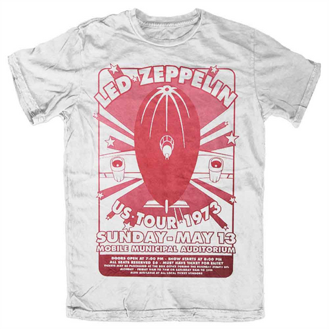 LED ZEPPELIN - MOBILE MUNICIPAL - UNISEX - (XL) - T-SHIRT