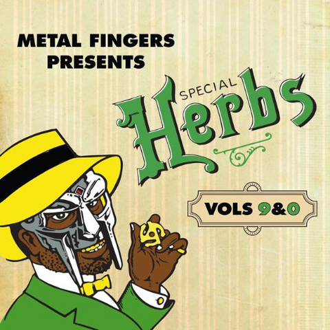 MF DOOM - METAL FINGERS PRESENTS: SPECIAL HERBS VOL.9 & 0 (2025 - INSTRUMENTALS)