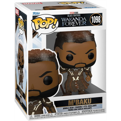 MARVEL - M’BAKU - FUNKO POP! BLACK PANTHER: WAKANDA FOREVER