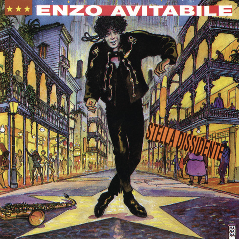 ENZO AVITABILE - STELLA DISSIDENTE (LP - REM25 - 1990)