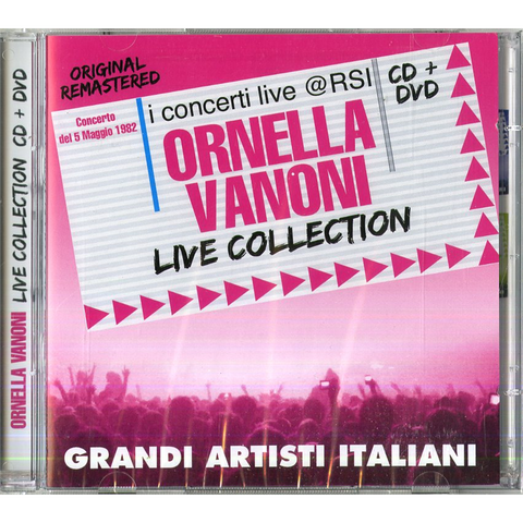 ORNELLA VANONI - LIVE COLLECTION (CD+DVD)