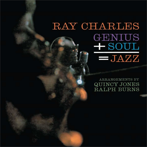 RAY CHARLES - GENIUS + SOUL = JAZZ (LP - rem'21- 1961)