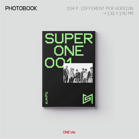 SUPERM - THE 1st ALBUM 'SUPER ONE' (2020 - super version cd+book+poster)
