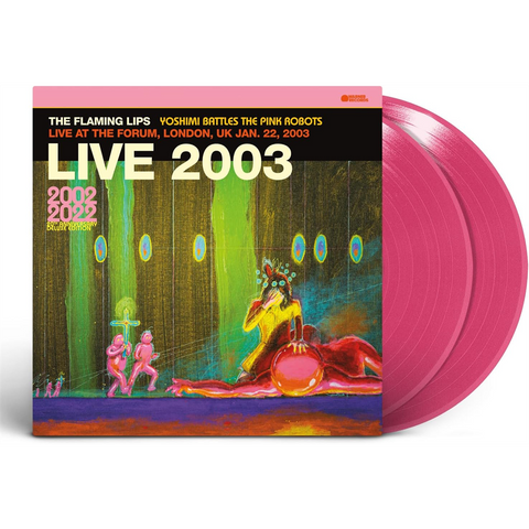 THE FLAMING LIPS - LIVE AT THE FORUM, LONDON, UK (2LP - rosa - 2023)
