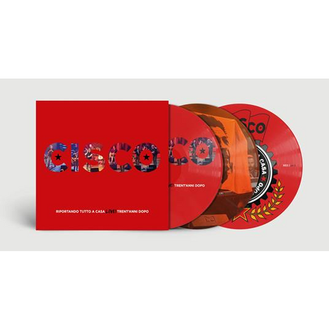 CISCO - RIPORTANDO TUTTO A CASA LIVE 30 ANNI DOPO (3LP - PICTURE DISC - 2025)