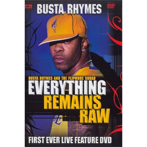 BUSTA RHYMES - EVERYTHING REMAINS RAW (2004 - dvd)