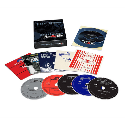 THE WHO - THE MAXIMUM AS & BS (5CD BOX SET)