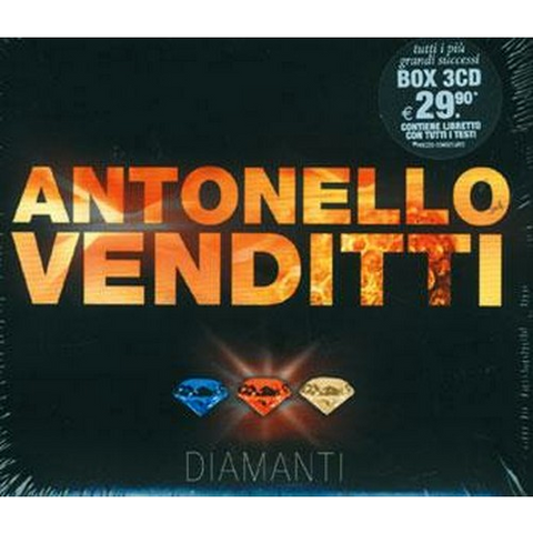 ANTONELLO VENDITTI - DIAMANTI (3cd best of)