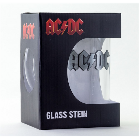 AC/DC - LOGO GLASS STEIN (BOCCALE VETRO)