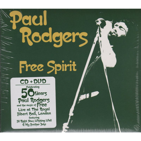 RODGERS PAUL - FREE SPIRIT (2018 - LIVE CD+DVD)