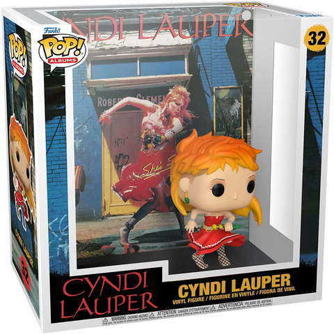 CINDY LAUPER - SHE’S SO UNUSUAL – FUNKO|POP! ALBUM COVER