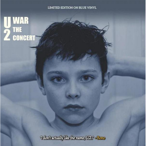 U2 - WAR: the concert (2x10'' - blue vinyl)