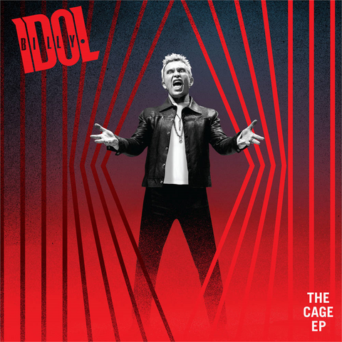 BILLY IDOL - THE CAGE EP (LP - rosso indie excl - 2022)