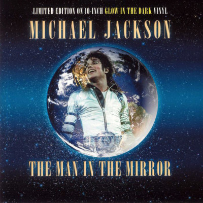 MICHAEL JACKSON - THE MAN IN THE MIRROR (2x10'' - glow-in-the-dark vinyl)
