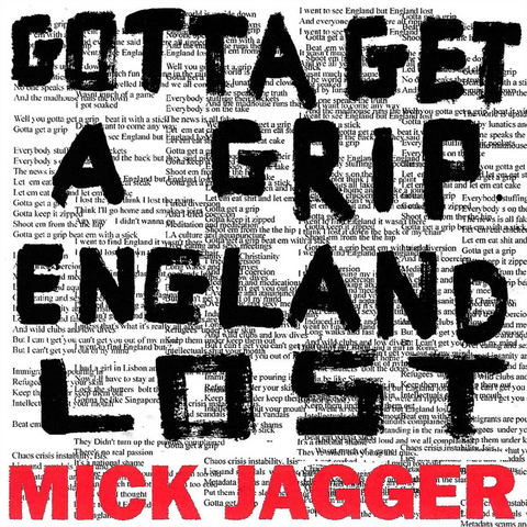 MICK JAGGER - GET A GRIP (12'' - MAXY SINGLE)