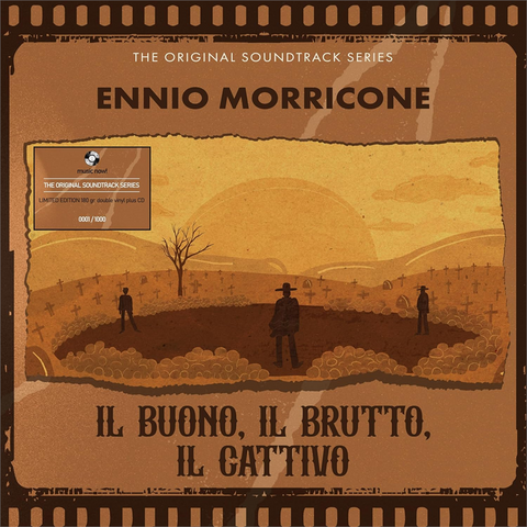 ENNIO MORRICONE - SOUNDTRACK - IL BUONO IL BRUTTO IL CATTIVO (2LP+CD - REM25 - 1966)