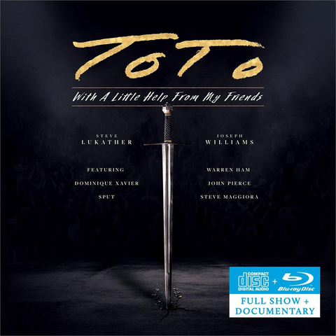 TOTO - WITH A LITTLE HELP FROM MY FRIENDS (2021 - cd+bluray)