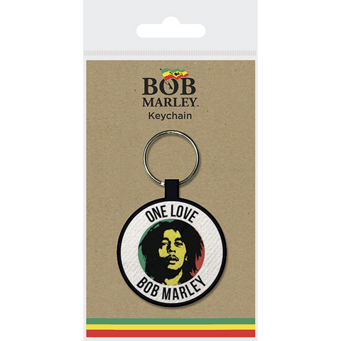 BOB MARLEY - ONE LOVE - portachiavi tessuto