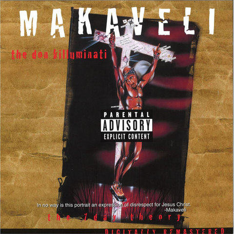 MAKAVELI - TUPAC / 2PAC - THE DON KILLUMINATI (2LP - REM22 - 1996)