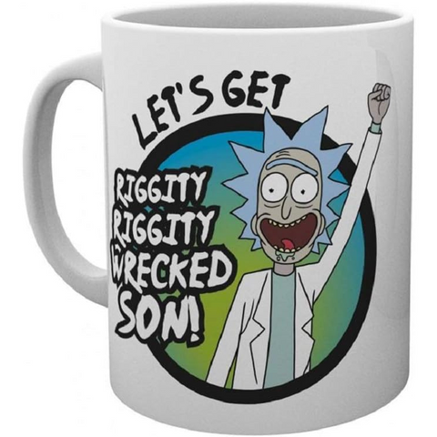 RICK & MORTY - WRECKED – TAZZA