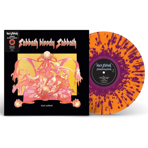 BLACK SABBATH - SABBATH BLOODY SABBATH (LP - orange&purple | rem’21 - 1973)